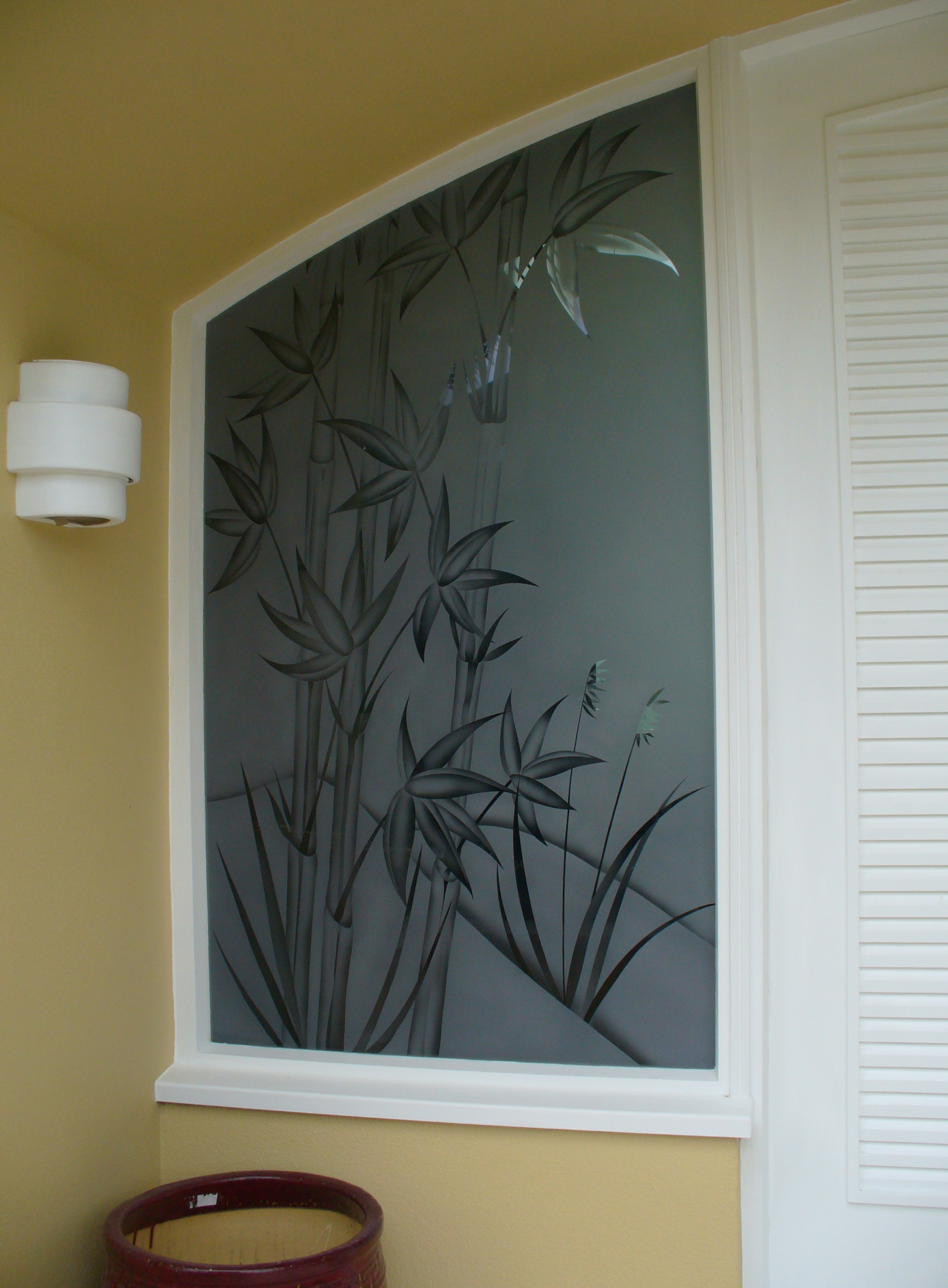 Fixed Glass Next To Entry Door